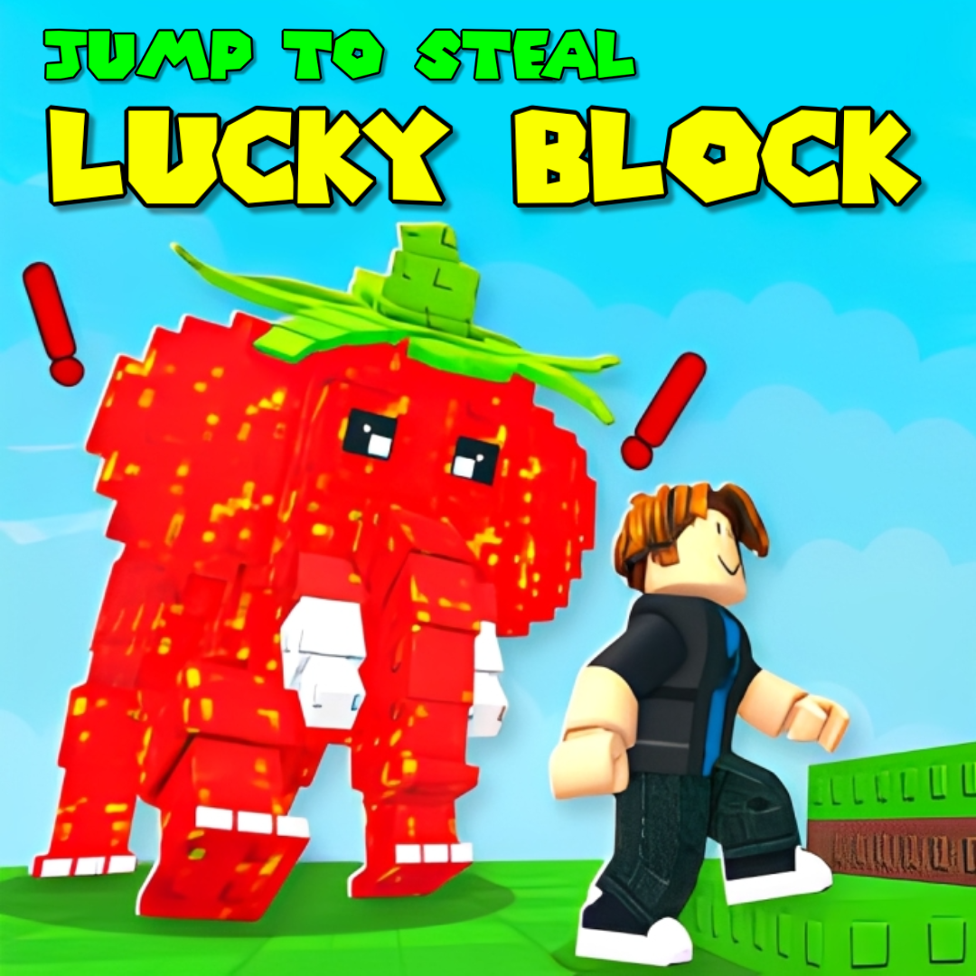 Jump To Steal Lucky Blocks